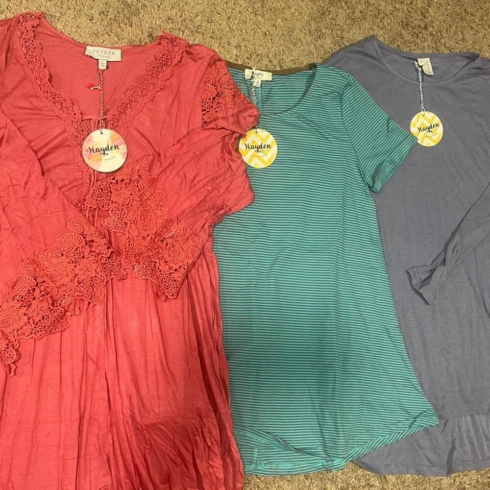Bundle 3 Hayden Tops Size Small Super